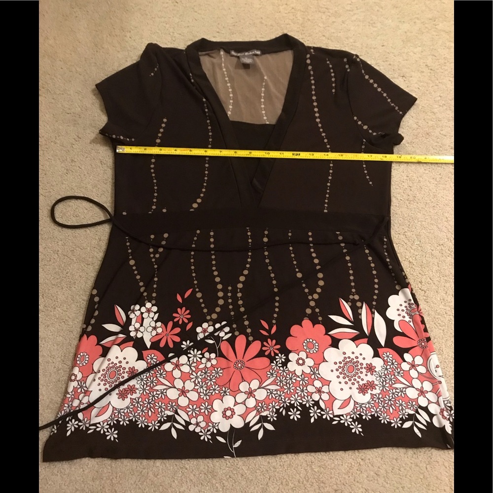 70’s floral top